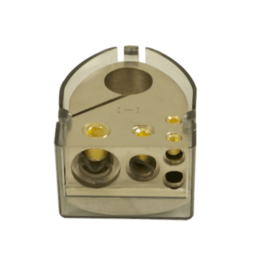 Morsetto negativo per batteria PBTN.1- 1x 0 awg - 1x 4 awg - 2x 8awg
