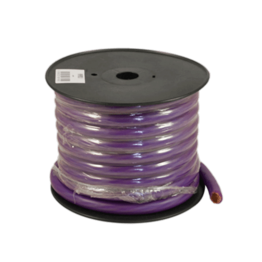 Cavo Alimentazione 0 awg  53 mm - Positivo - PWP0.2 -  Puro rame OFC  - Bobina 15 m