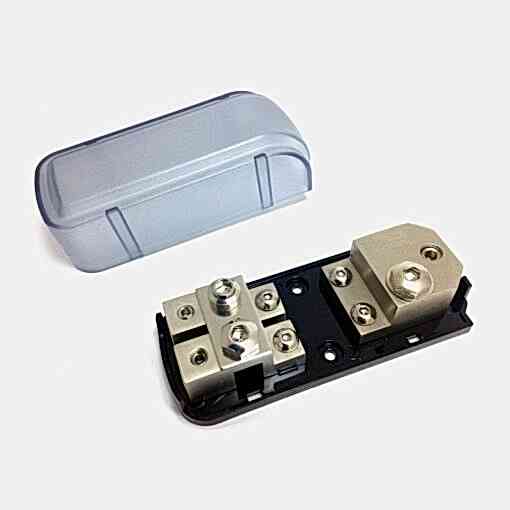 PWD04.1 - Portafusibile anl - mini anl - in 1x 0 awg out 2x 4 awg (fusibile 150 ah) - immagine 2