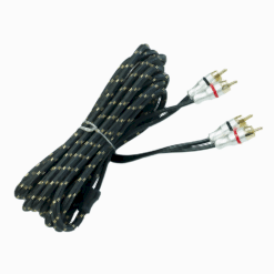 Cavo Rca 3 Metri Top Quality - PRCA3.2 -  4 Schermature - Connettori Pro