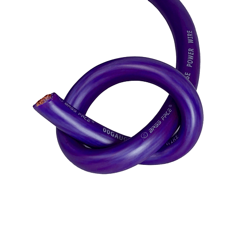 Cavo Alimentazione  rame ofc 00 awg PWP00.1 53 mm. oversize  - Positivo -  Bobina 15 m - immagine 2