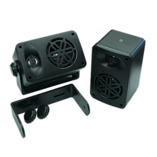 Mini Altoparlanti Passivi in Box – Splbox.4BK – Multiuso – Resistenti all'acqua - Outdoor