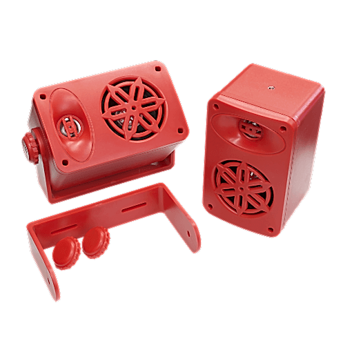 Mini Altoparlanti Passivi in box – Splbox.4RD –  Multiuso - Resistenti all'acqua - Outdoor -ip65