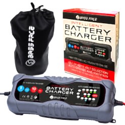 Caricabatteria - Alimentatore Automatico per Auto, Moto e Camion  BFC10.1  12 e 24 volts  2/5/10 Amp - Microprocessore