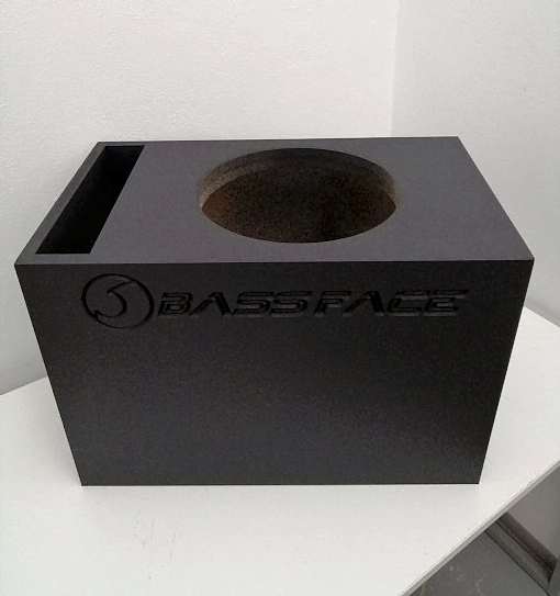 Box Reflex Professionale per subwoofer da 32 cm. in mdf 20 mm. litri 60 - BR12-60 V2 - immagine 5