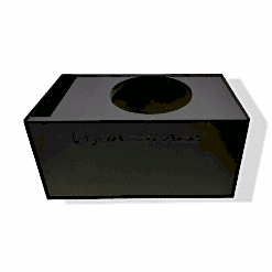 CASSA REFLEX CON PORTA PER SUBWOOFER DA 38 CM , BOX REFLEX CUSTOM