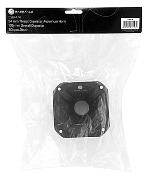 Tromba in Alluminio Per Driver - CHA4/2  flangia per driver 1" - Horn driver 1" - immagine 5