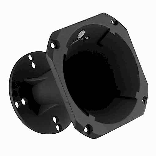 Tromba in Alluminio Per Driver - CHA4/4  flangia per driver 1" - Horn driver 1" - immagine 3