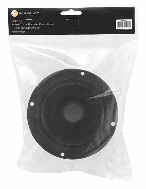 Tromba Per Driver - CHP4/2  flangia per driver 1" - Horn driver 1" - immagine 5