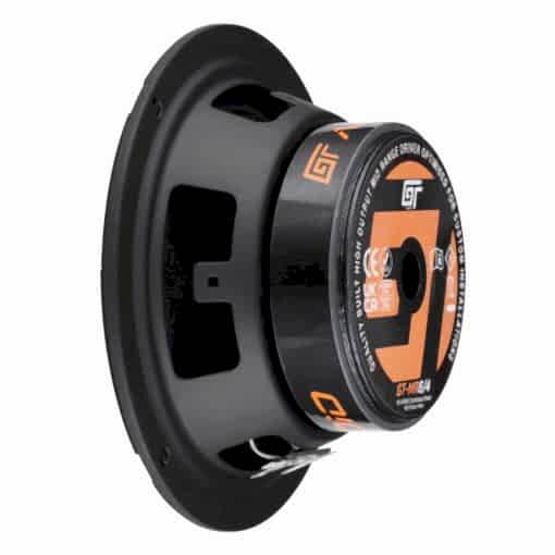 GT-MR6/4 Midbass 16,5 cm GT-AUDIO 1X4Ohm SVC 80WRMS Quality Built High Output Mid Range - immagine 3