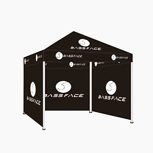 BFT.2 - Gazebo Personalizzato 3x3 mt. - Protezione ai lati e retro removibili