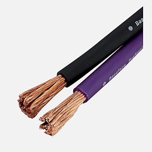 Cavo Alimentazione 0 awg  53 mmq - Positivo - EVO-P0P -  Puro rame OFC  - Bobina 15 m - immagine 2
