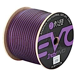 EVO-S12 - Cavo Speaker 2 x 3,3 mm. Rame Puro OFC  -  Guaina ultra flessibile - Bobina 100 metri