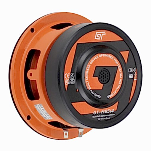 GT Audio GT-MB5/4  - Woofer  13cm 4Ohm 80w RMS Component Midbass Speaker - immagine 7