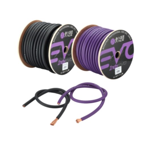 Cavo Alimentazione 2 awg  35 mmq - Positivo - EVO-P2P -  Puro rame OFC  - Bobina 30 m - immagine 4