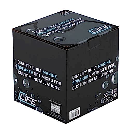 CLife CL6/4 6.5" - 16.5cm 4Ohm 2x100w RMS Marine Grade Waterproof Full Range Speakers - Pair - immagine 8