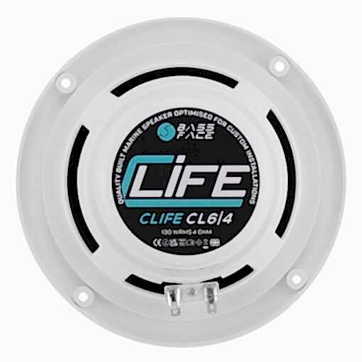 CLife CL6/4 6.5" - 16.5cm 4Ohm 2x100w RMS Marine Grade Waterproof Full Range Speakers - Pair - immagine 6