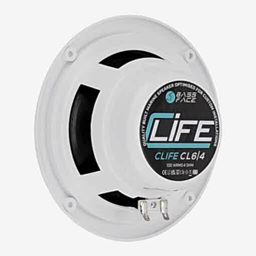 CLife CL6/4 6.5" - 16.5cm 4Ohm 2x100w RMS Marine Grade Waterproof Full Range Speakers - Pair - immagine 7