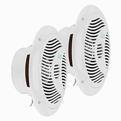 CLife CL6/4 6.5" - 16.5cm 4Ohm 2x100w RMS Marine Grade Waterproof Full Range Speakers - Pair