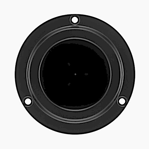 Indy TW/Five4 -  Driver a compressione al neodimio 4 Ohm 120w RMS - Tromba Integrata Ø 98MM - COPPIA - immagine 2